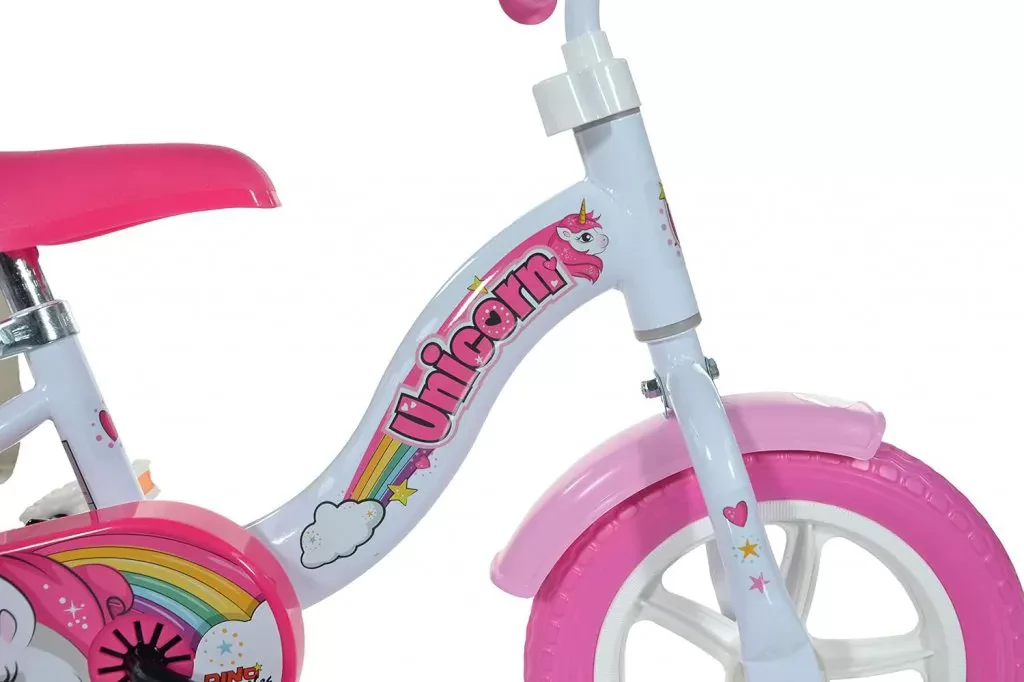 bicicleta para niña unicornio 10 dino bikes
