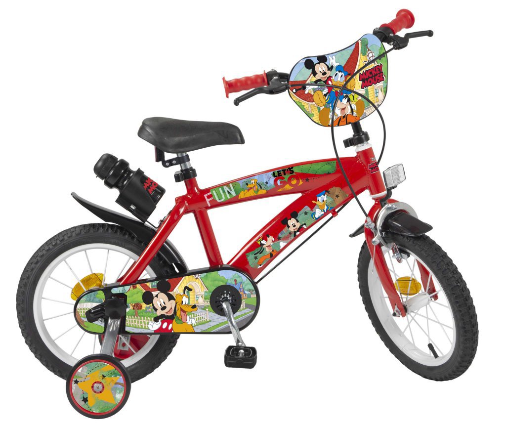 BICICLETA MICKEY 14 LATERAL DERECHO