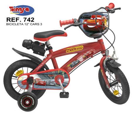 BICICLETA CARS 3 12