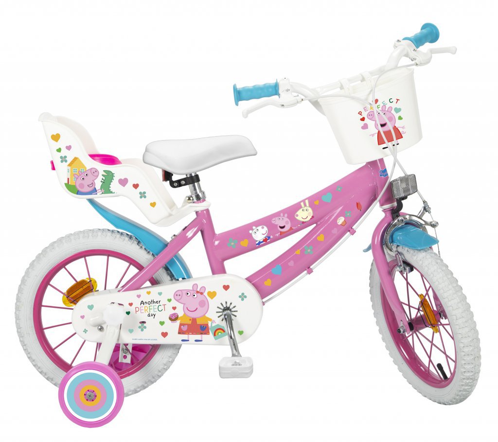 Bicicleta Peppa Pig Rosa 14