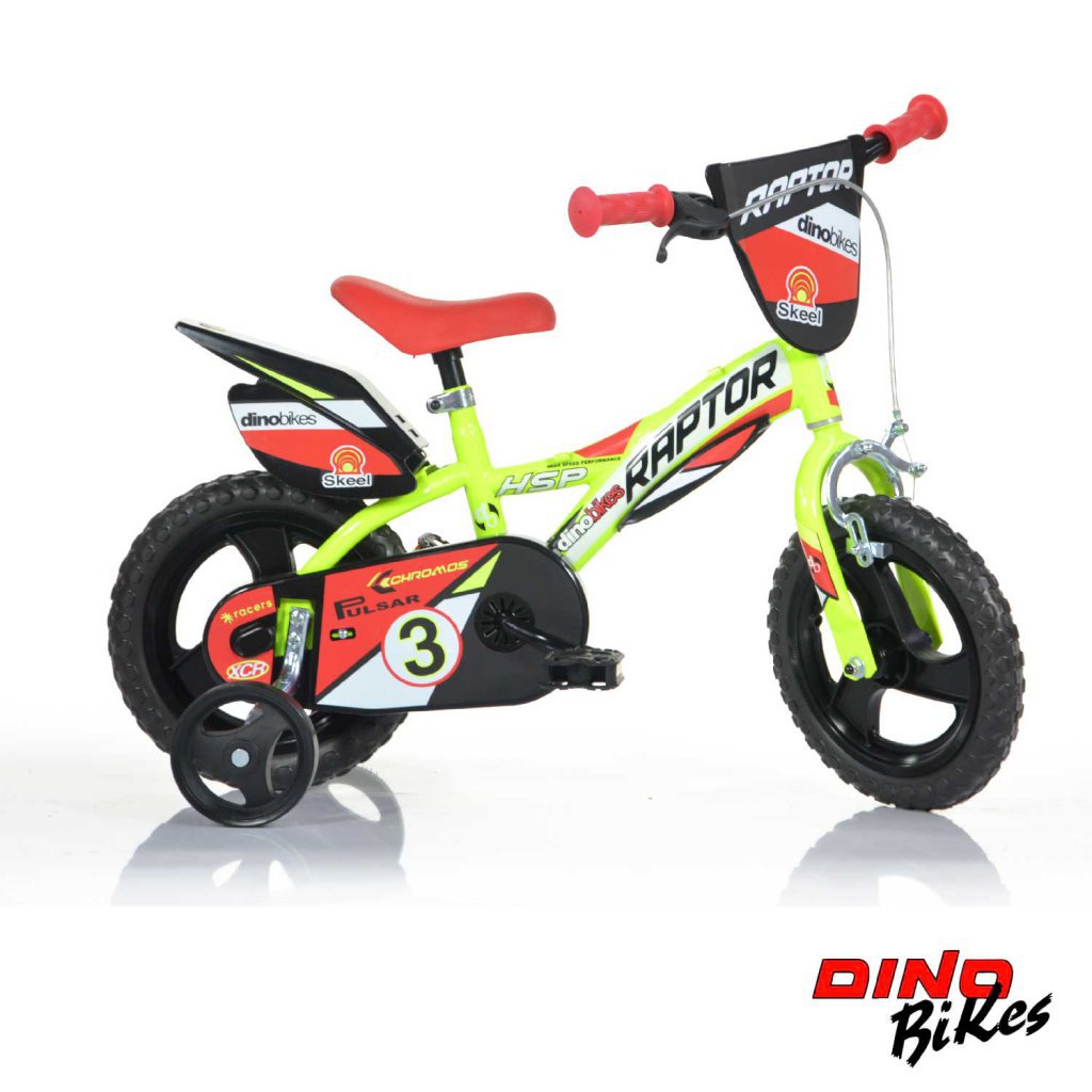 Bicicleta Raptor 12 Amarilla
