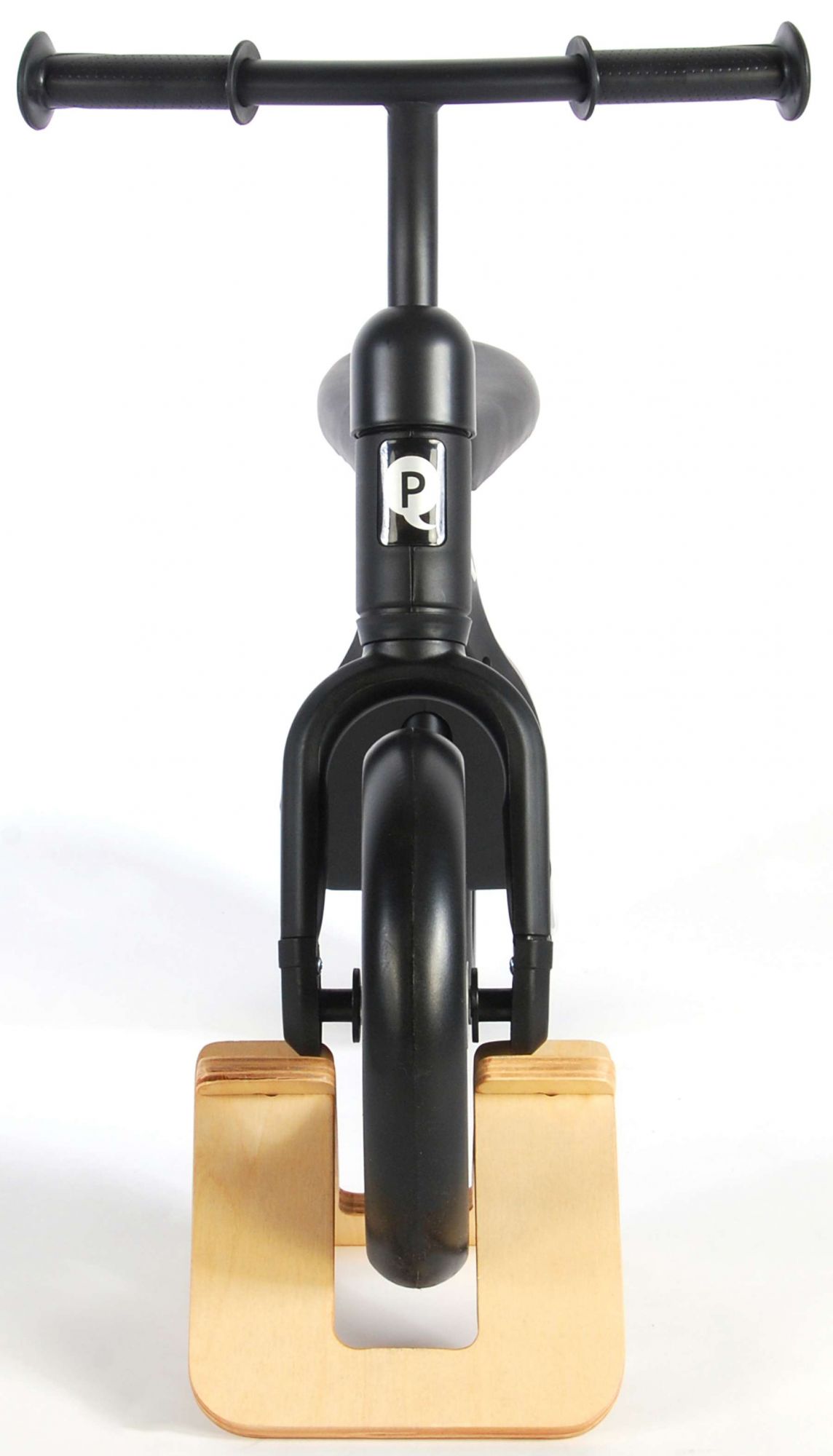 Bicicleta evolutiva QPlay Balance 10 pulgadas Negra - vista frontal