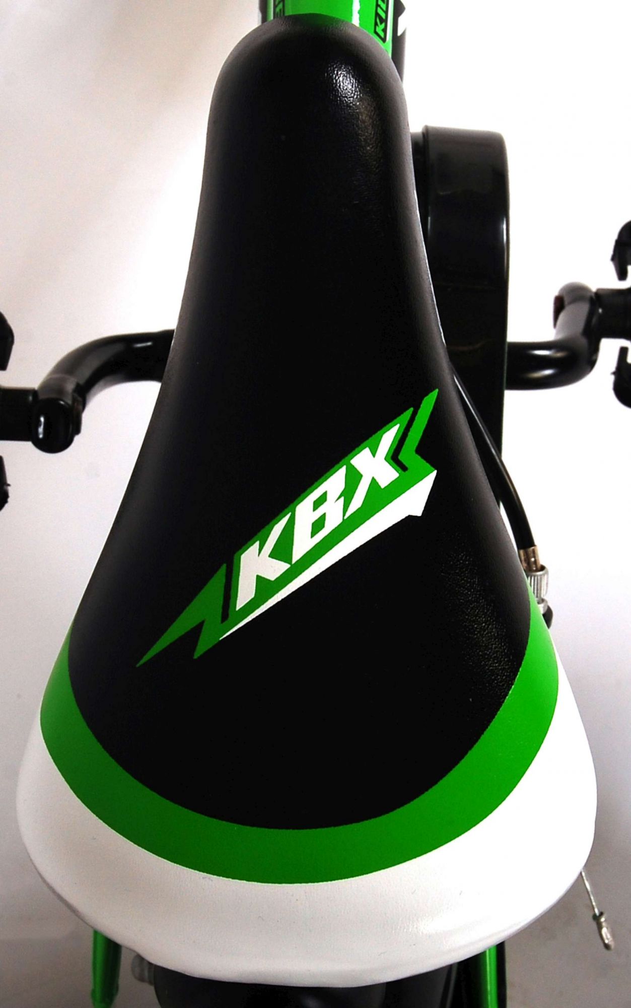 Bicicleta Kawasaki Verde 12 pulgadas sillín