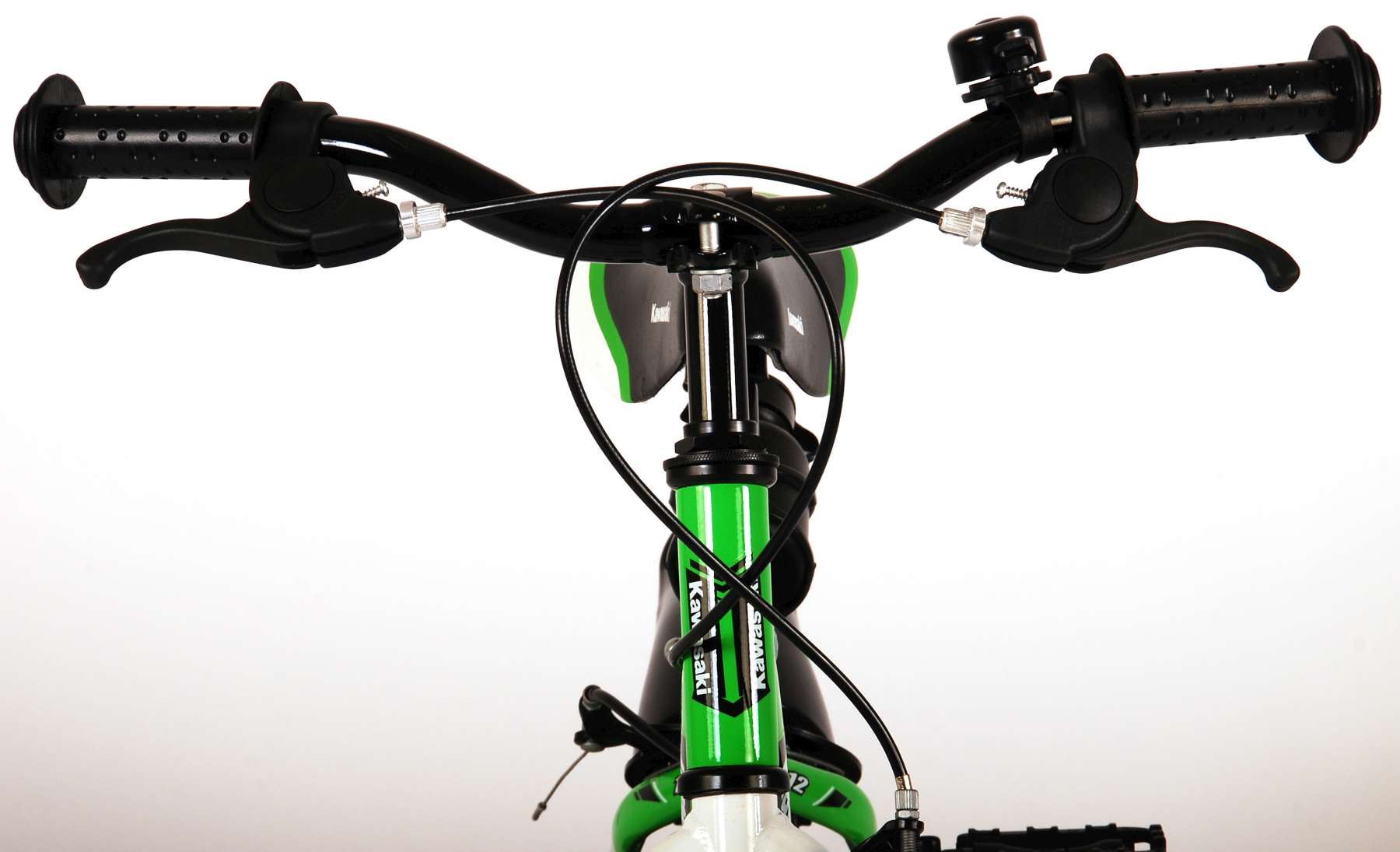 Bicicleta Kawasaki Verde 12 pulgadas manillar
