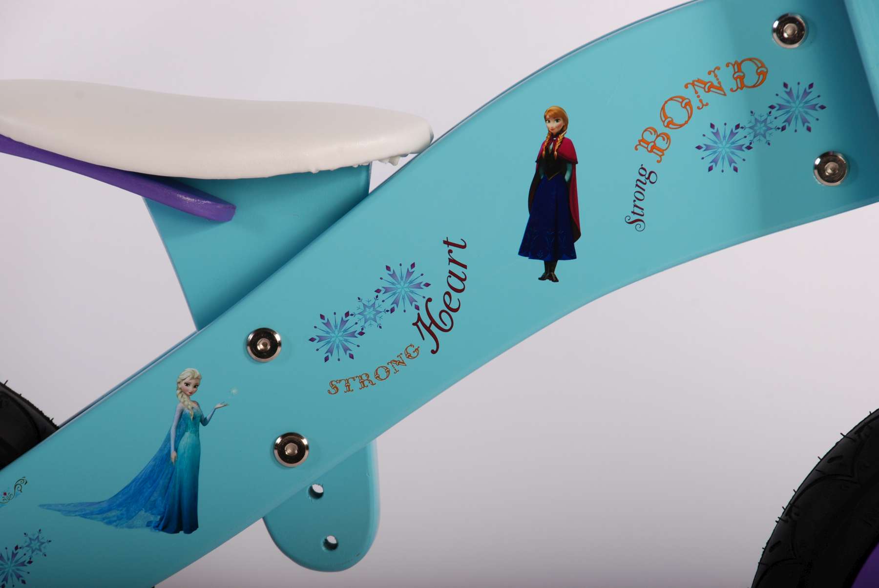 Bicicleta Infantil de Madera Frozen 12 Pulgadas