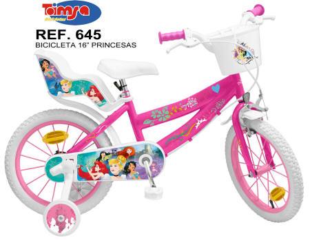 BICICLETA DISNEY PRINCESS 16