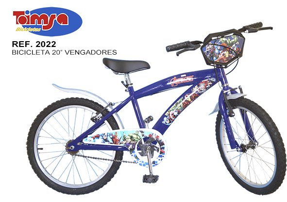 Bicicleta Los vengadores 20 pulgadas
