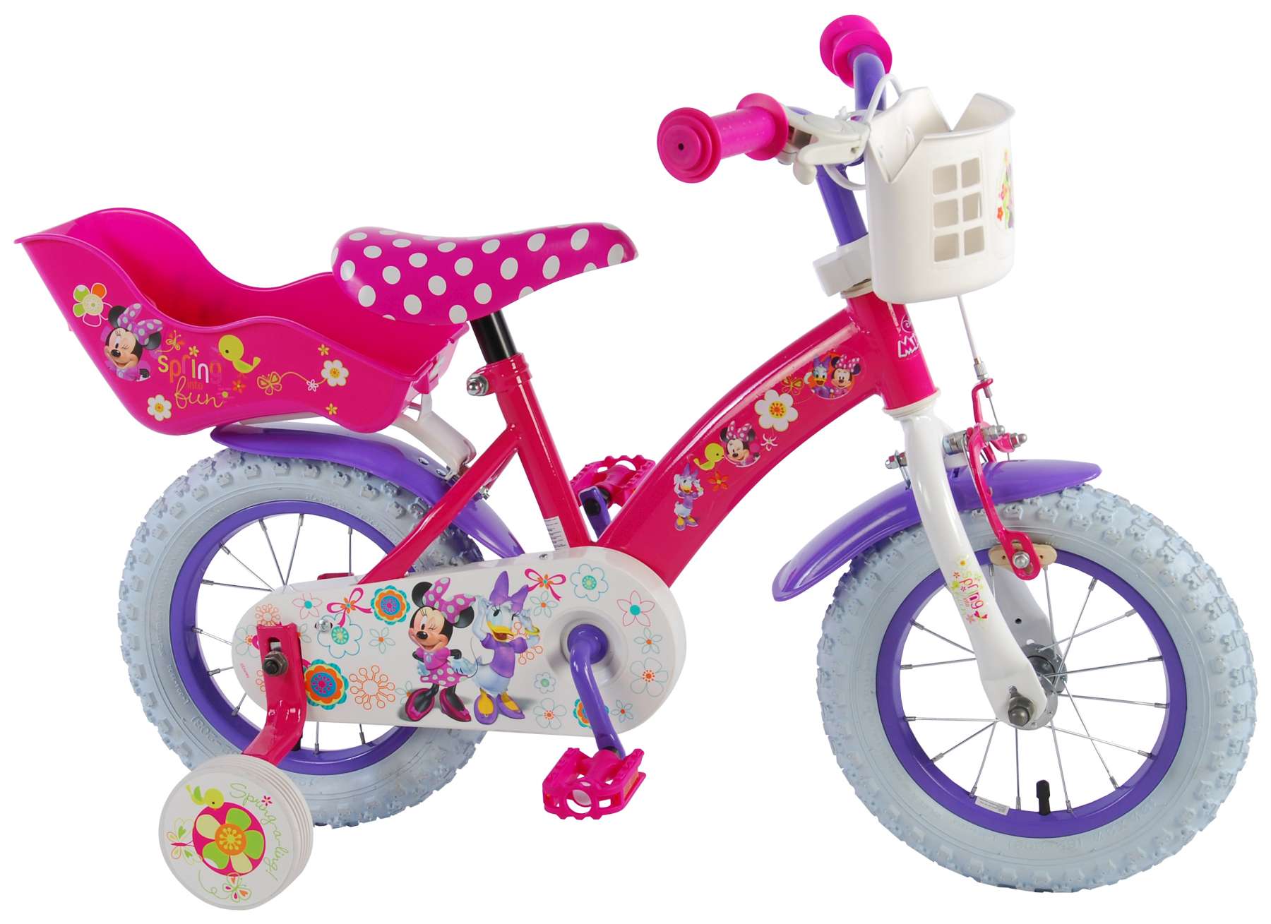 ▷Bicicleta Minnie | Comprar Bicicletas infantiles➡️12 Pulgadas