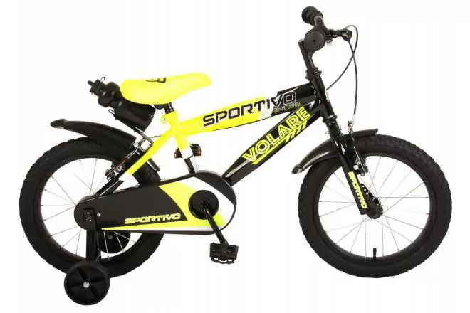 Bicicleta Sportivo 16 neon amarillo/negro