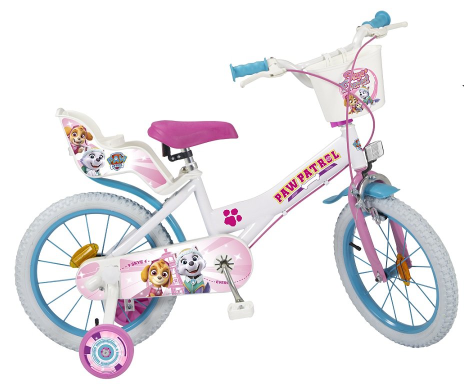 BICICLETA PAW PATROL SKYE 16