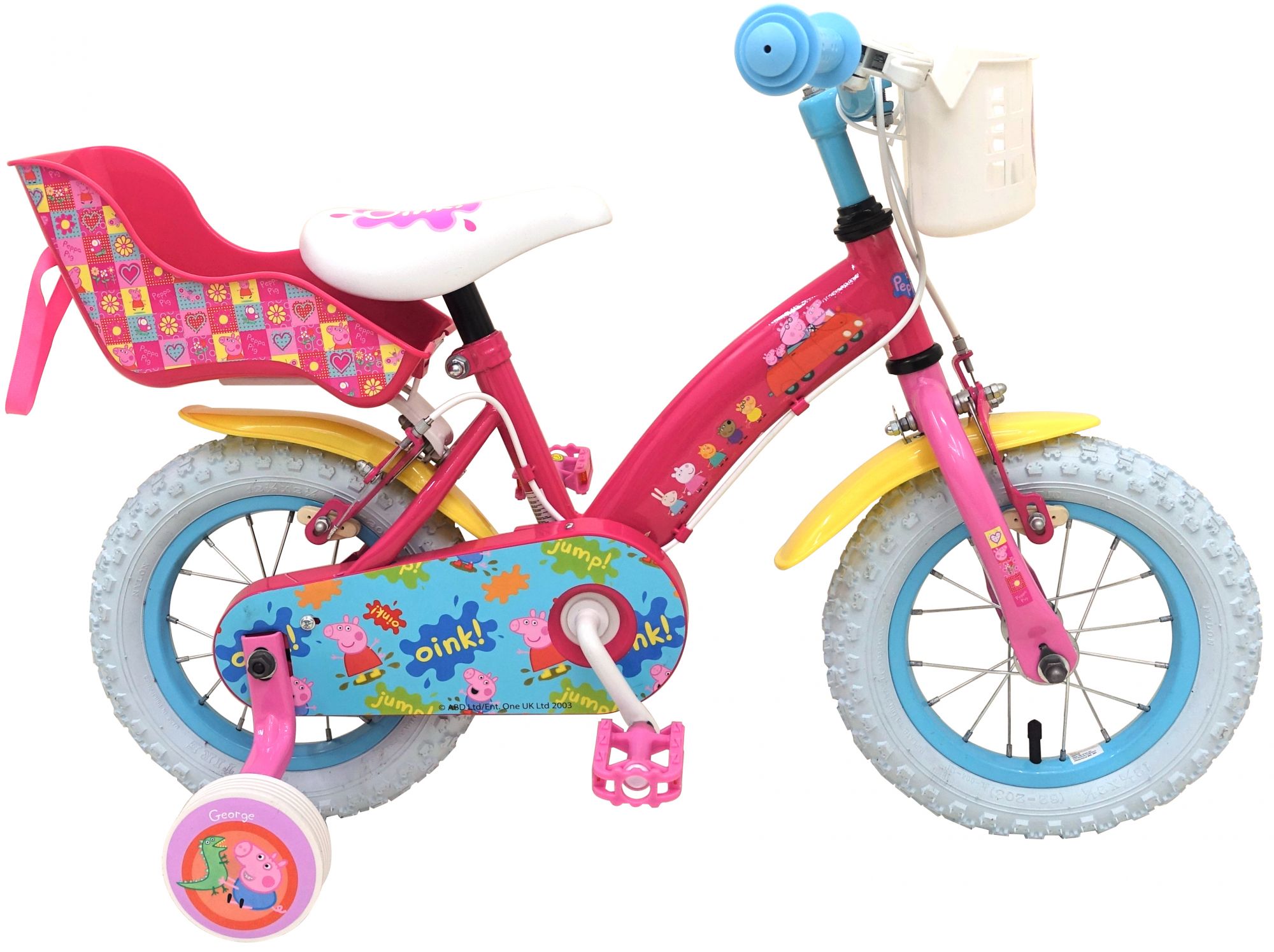 Bicicleta Peppa Pig 12 Pulgadas