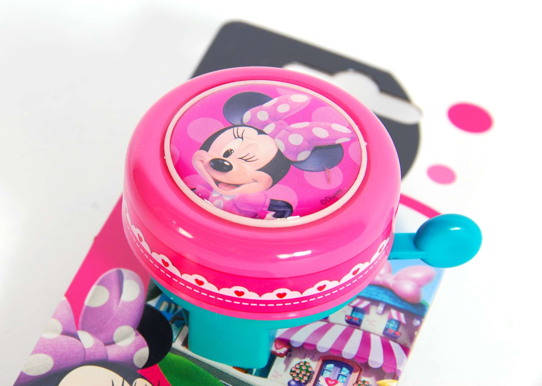 Timbre de bicicleta Minnie Boutique - vista superior