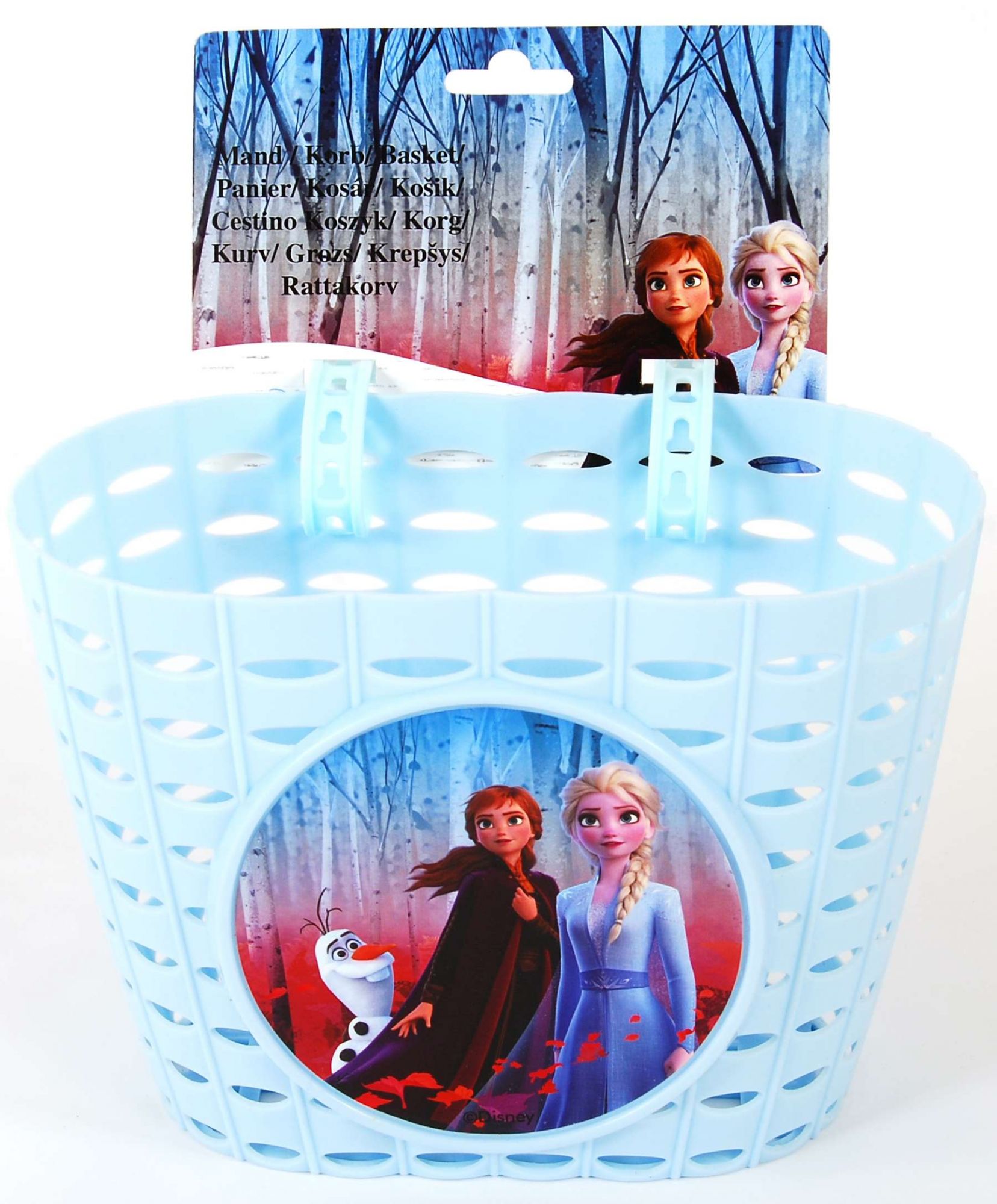 CESTA DE BICICLETA DE PLÁSTICO DISNEY FROZEN 2 KUBBINGA