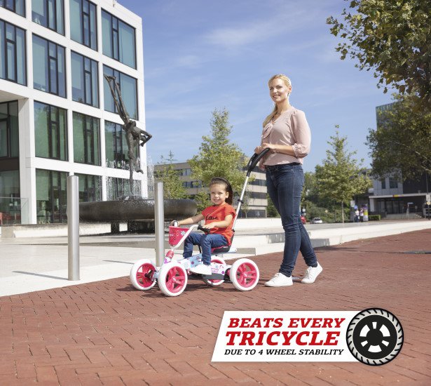 KART BERG BUZZY BLOOM 2 EN 1 - con niño