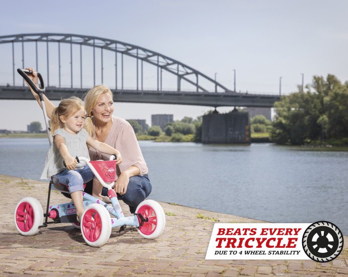 KART BERG BUZZY BLOOM 2 EN 1 - con niño