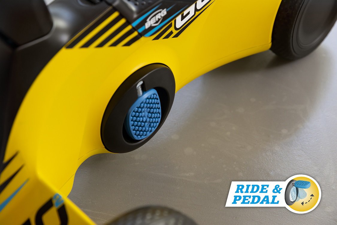 BERG GO2 SPARX AMARILLO - SIN PEDAL