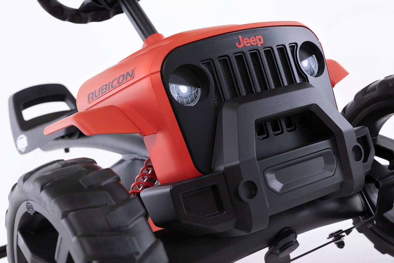 Kart Berg Buzzy Jeep Rubicon - zoom parrilla