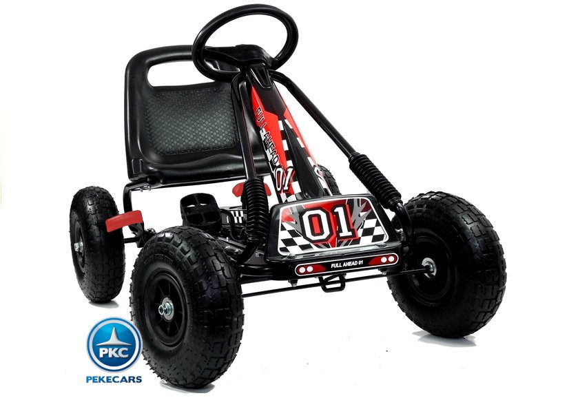 KART A PEDALES A15 NEGRO