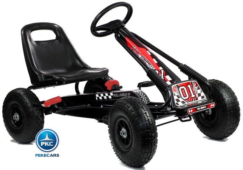 KART A PEDALES A15 NEGRO
