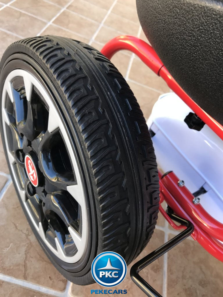 KART A PEDALES FIAT ABARTH BLANCO 7