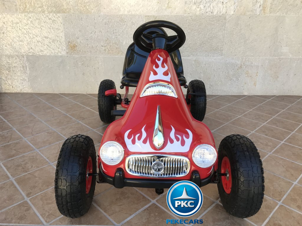 KART A PEDALES FLAME ROJO 1