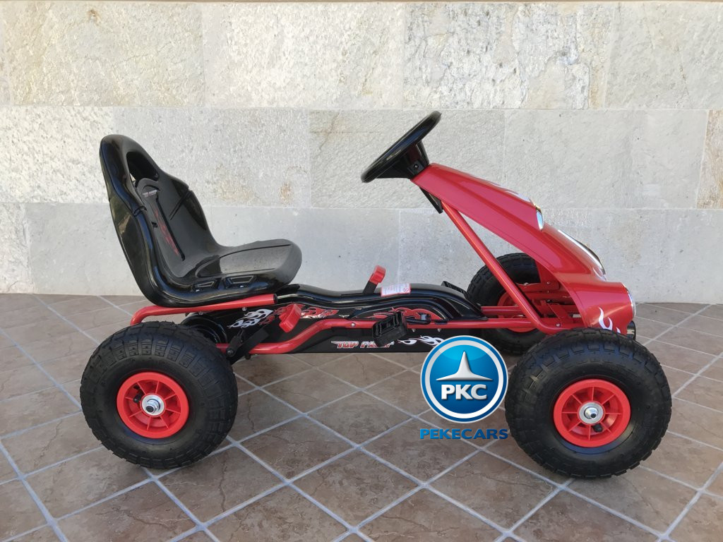 KART A PEDALES FLAME ROJO 2