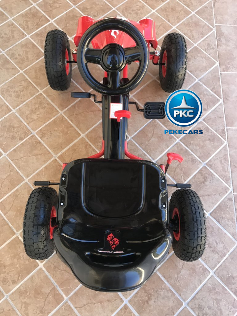 KART A PEDALES FLAME ROJO 5