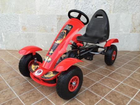 KART A PEDALES F618 ROJO 1