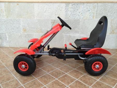 KART A PEDALES F618 ROJO 3
