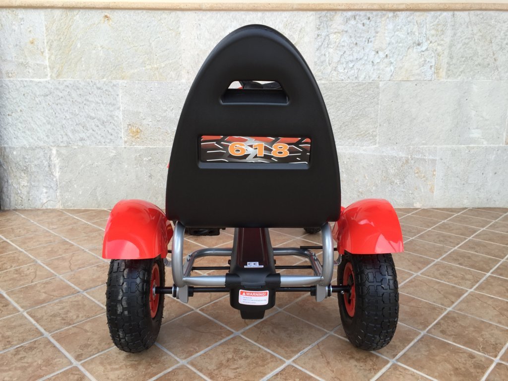 KART A PEDALES F618 ROJO 4