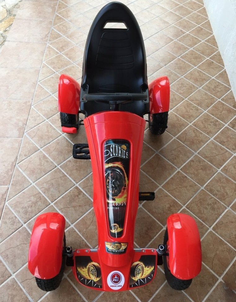KART A PEDALES F618 ROJO 5