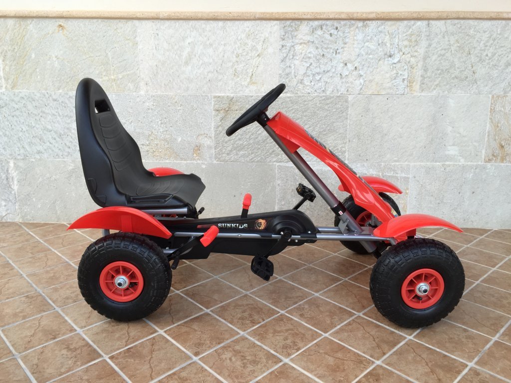 KART A PEDALES F618 ROJO 6