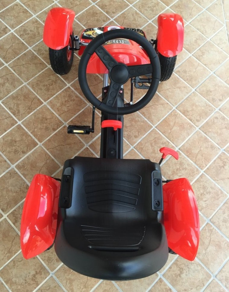 KART A PEDALES F618 ROJO 7