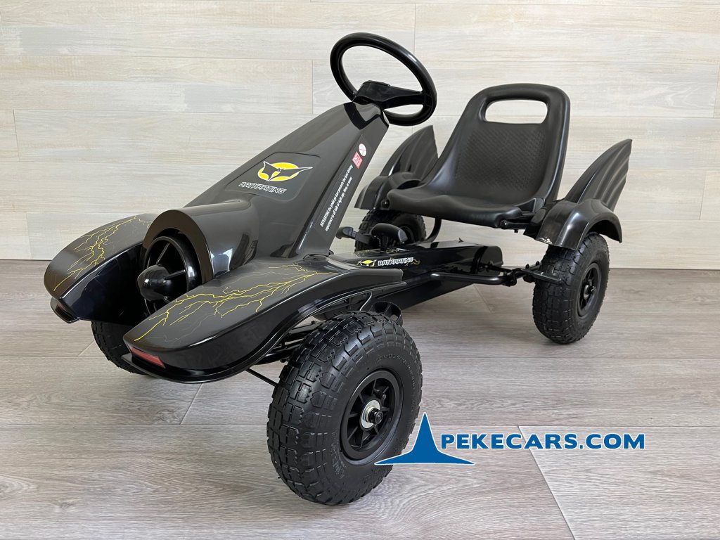 Kart a Pedales Hombre Murciélago Negro