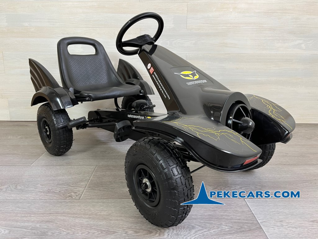 Kart a Pedales Hombre Murciélago Negro