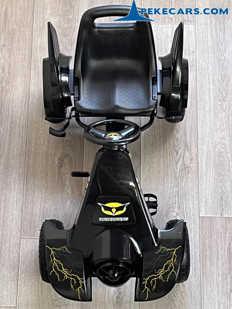 Kart a Pedales Hombre Murciélago Negro