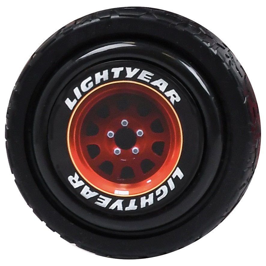 Kart a pedales McQueen de Cars - vista rueda