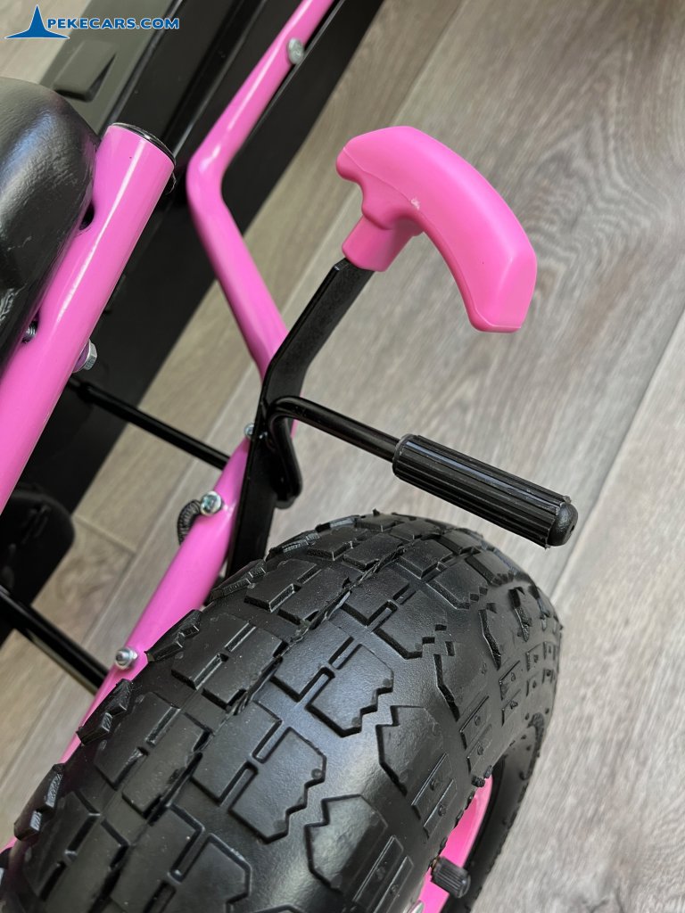 Kart a pedales PERHOUR Rosa freno