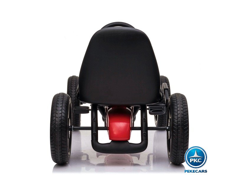 Kart a pedales Mercedes Rojo atras