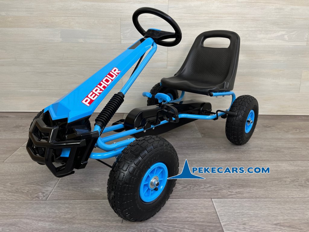 Kart a pedales PERHOUR Azul