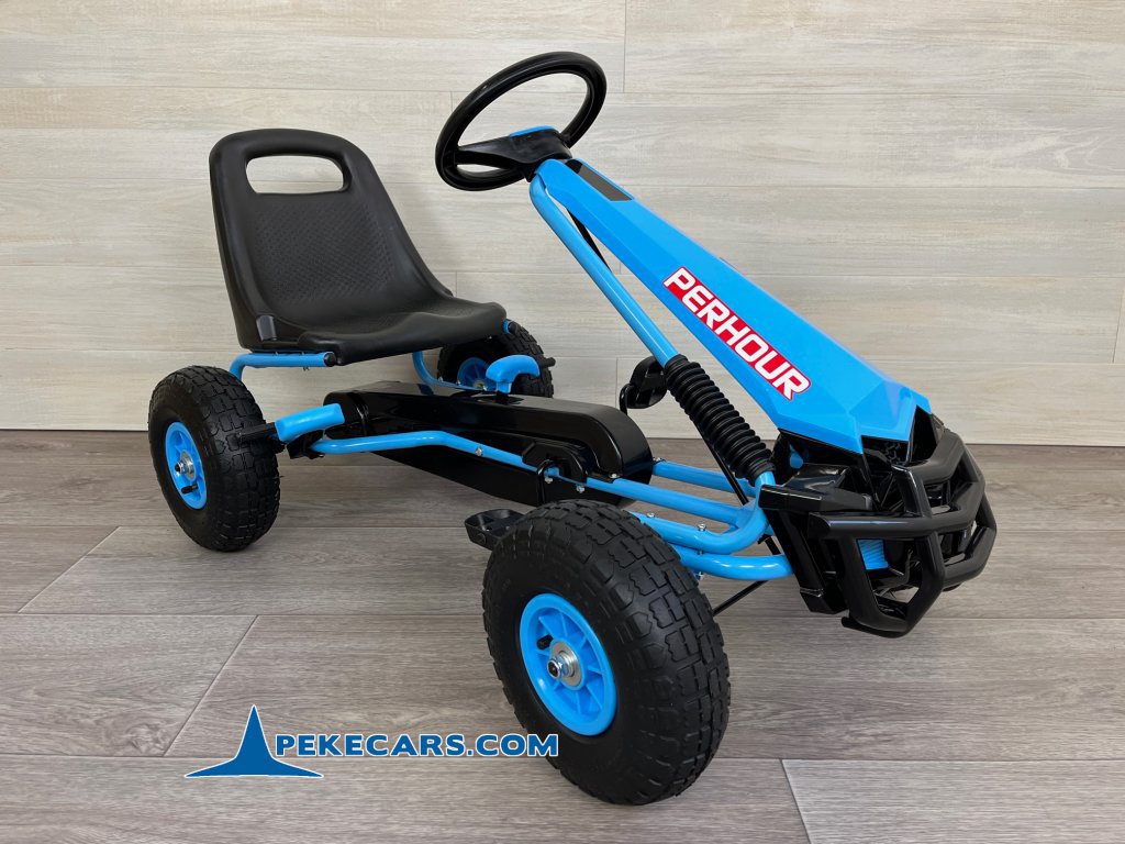 Kart a pedales PERHOUR Azul