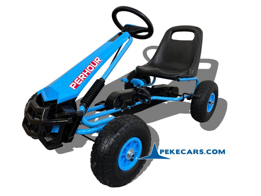 Kart a pedales PERHOUR Azul