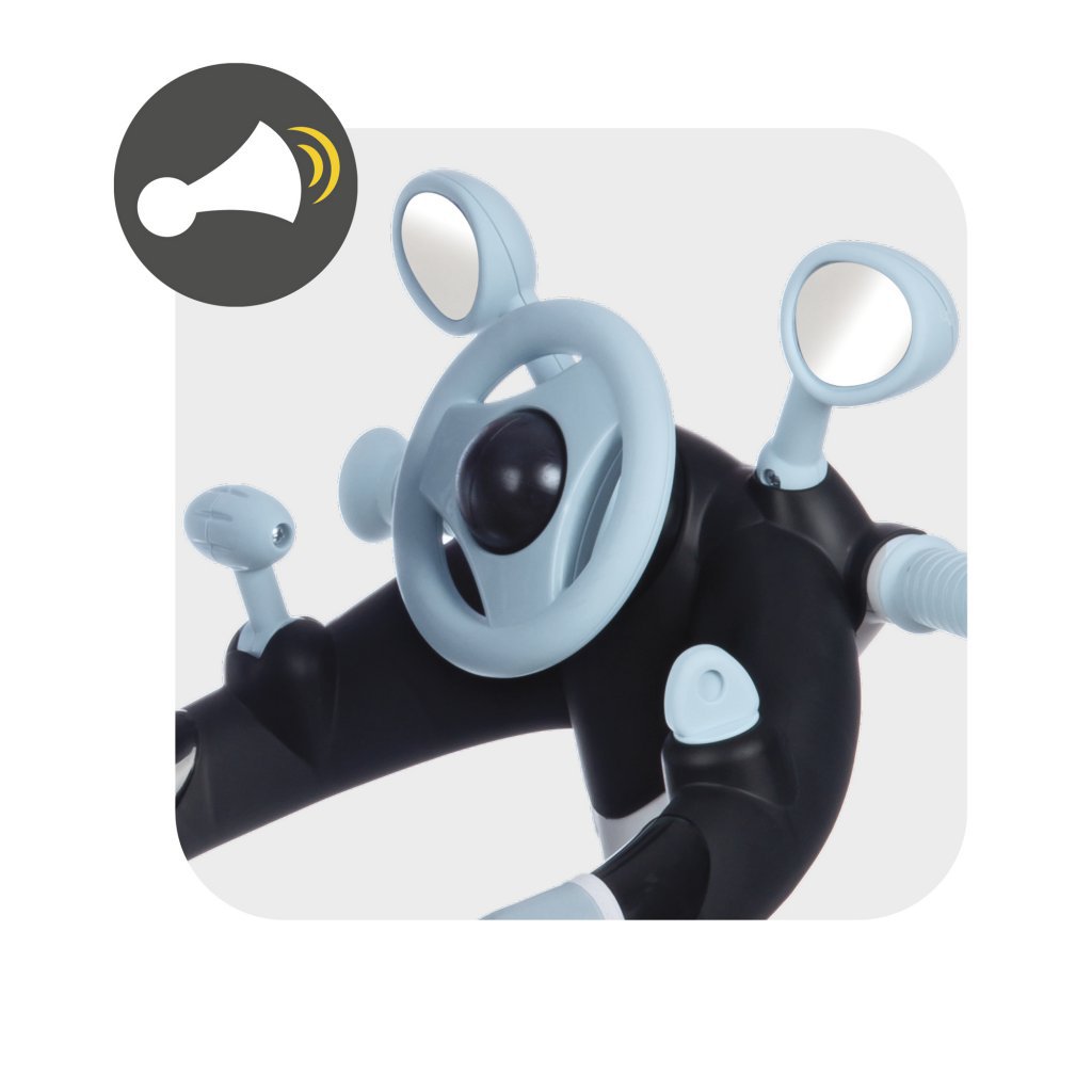 Triciclo Baby Driver Confort Azul - bocina