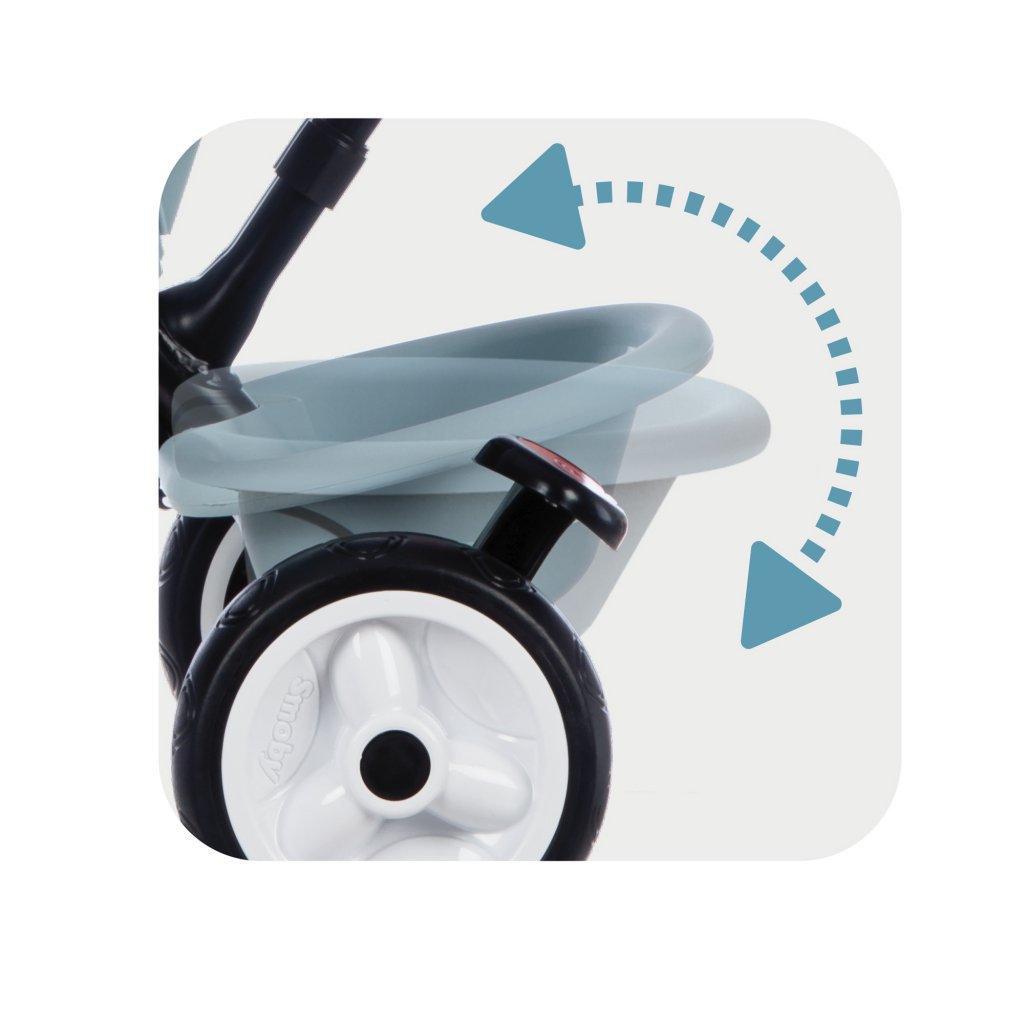 Triciclo Baby Driver Confort Azul - volquete