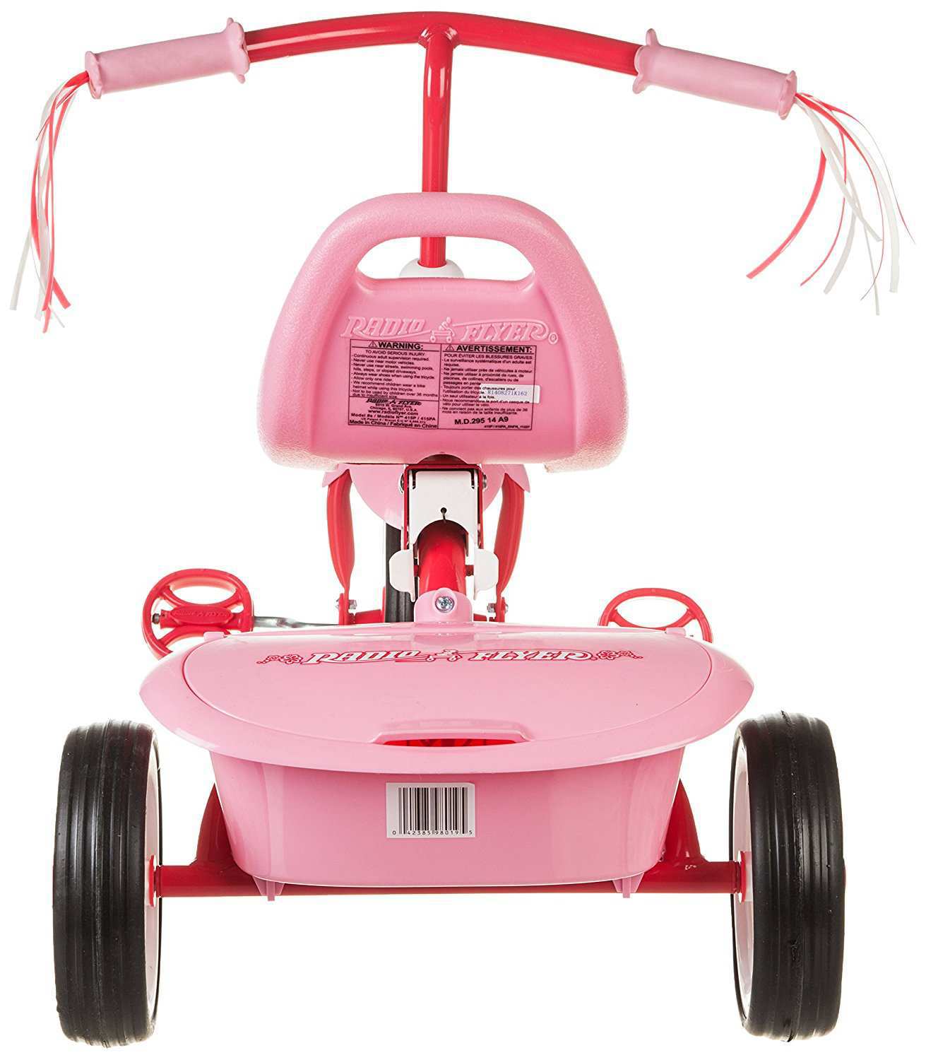 triciclo plegable rosa radio flyer 3