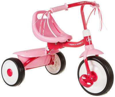 Triciclo radio flyer rosa top